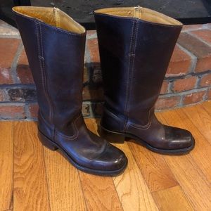 Frye women’s motor cycle boots